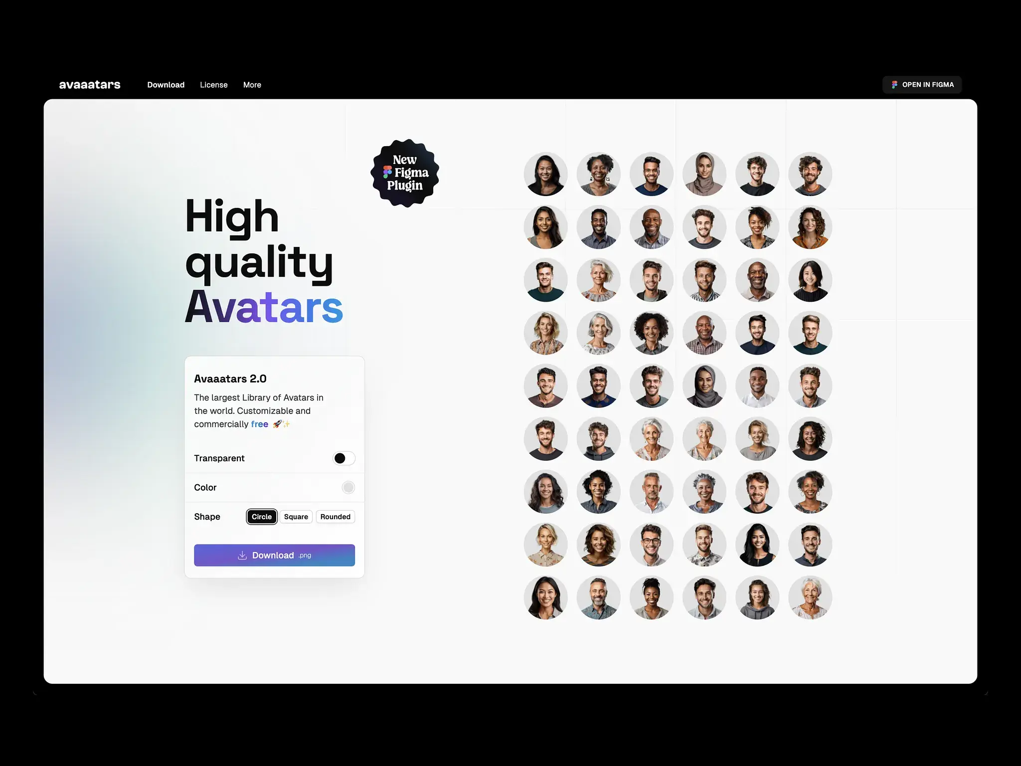 Avaaatars avatar library preview